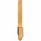 Ekena Millwork Eugene Rough Sawn Timber Gable Bracket, Western Red Cedar, 60"W x 17"H x 2"D x 4"F, 7/12 Pitch GBW060X17X0204EUG00RWR - alternate 4